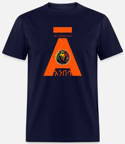 Short Sleeve Orange Anibesa Logo T-Shirt