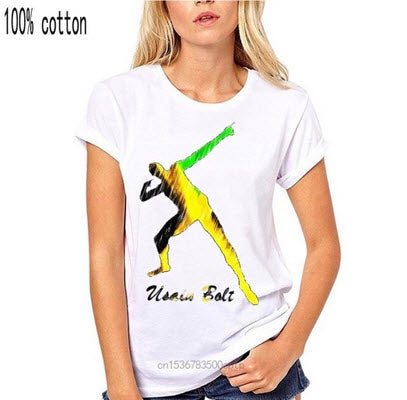 Jamaica Short Sleeve Usain Bolt T-Shirt