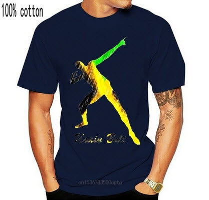 Jamaica Short Sleeve Usain Bolt T-Shirt