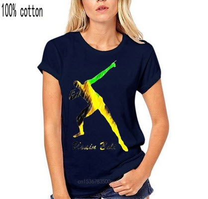 Jamaica Short Sleeve Usain Bolt T-Shirt