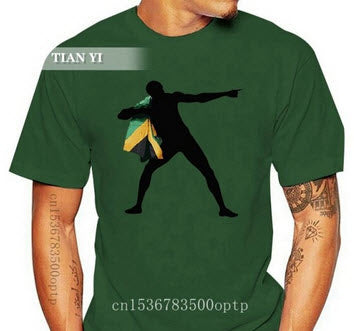 Jamaica Short Sleeve Usain Bolt T-Shirt