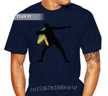 Jamaica Short Sleeve Usain Bolt T-Shirt