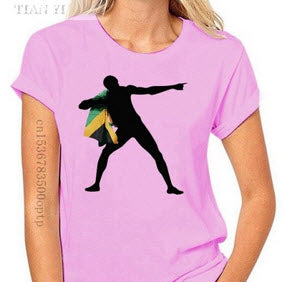 Jamaica Short Sleeve Usain Bolt T-Shirt