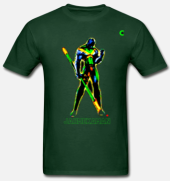 Jamaica Super Hero Short Sleeve T-Shirt