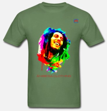 Jamaica - Bob Marley Short Sleeve T-Shirt