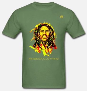 Jamaica - Bob Marley Short Sleeve T-Shirt