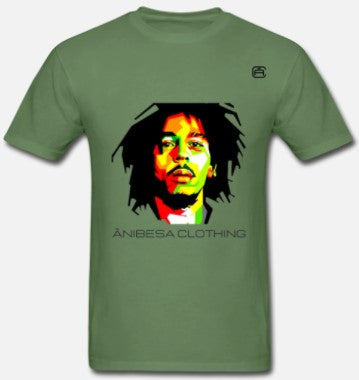 Jamaica - Bob Marley Short Sleeve T-Shirt