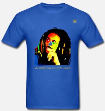 Jamaica - Bob Marley Short Sleeve T-Shirt